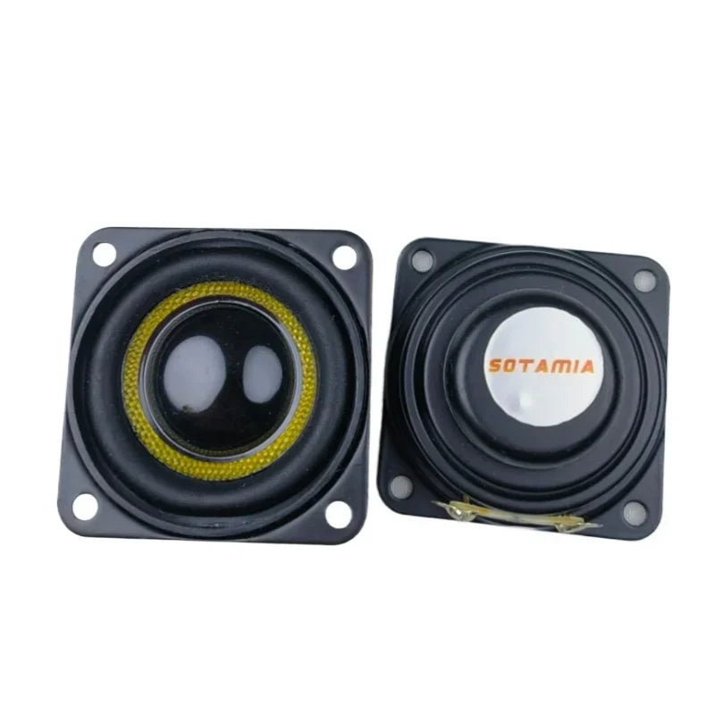 SOTAMIA 2Pcs 40mm Full Range Speaker Audio Glass Fiber Mini Audio Speaker 4 Ohm 5W Waterproof Loudspeaker Altavoz Bluetooth