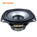 SOTAMIA 1Pcs 4 Inch Full Range Woofer Speaker 6 Ohm 20W HIFI Bass Audio Music Home Theater Sound Loudspeaker Bookshelf Altavoz