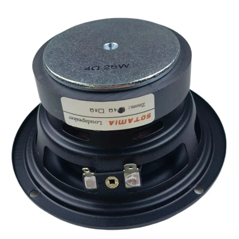 SOTAMIA 1Pcs 4.5 Inch Woofer Speaker 4 Ohm 30W Hifi Music Home Theater Bass Bluetooth Speaker Home Audio Bookshelf Loudspeaker