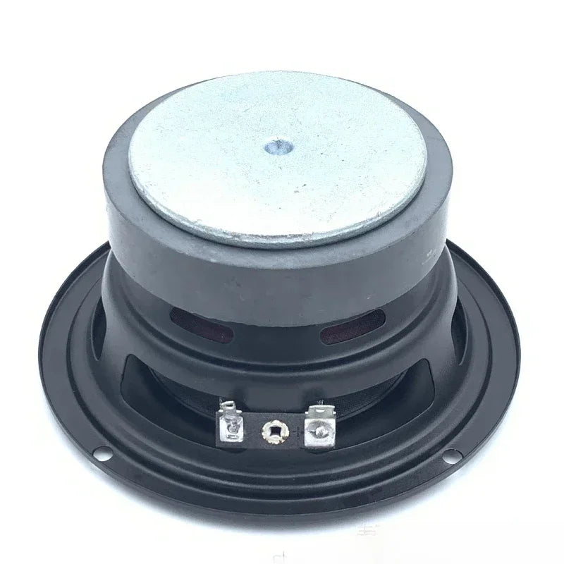 SOTAMIA 2Pcs 4.5 Inch Bass Speaker 4 Ohm 25W Audio Speaker Woofer Low Frequency Sound Music Hifi Loudspeaker DIY Steel Cannon