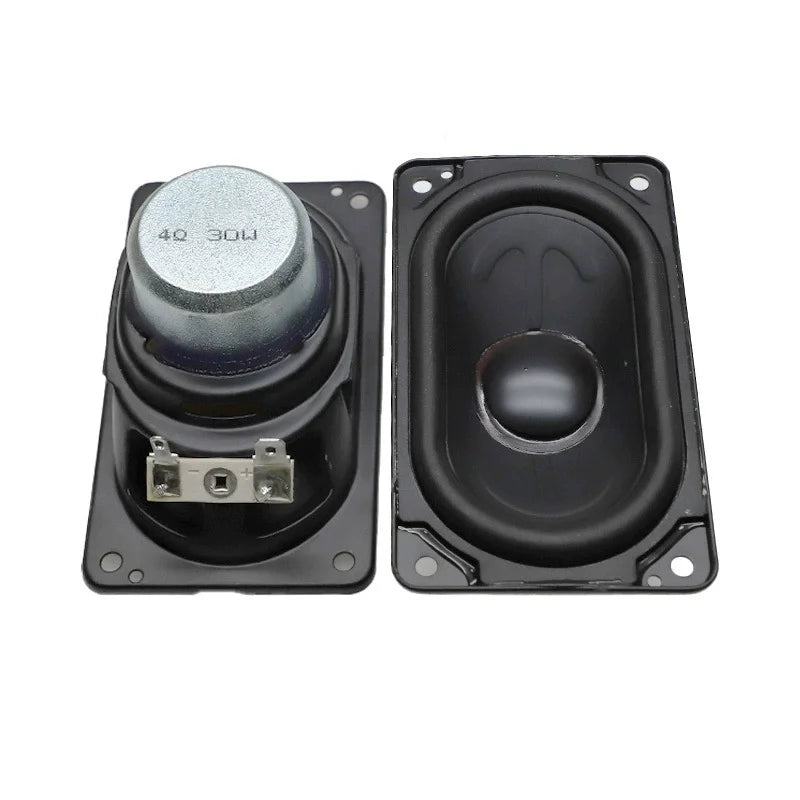 SOTAMIA 2Pcs 5393mm Runway Mid-bass Speaker Rectangular Horn 4 Ohm 30W Audio Waterproof Speaker 20 Core HIFI Loudspeaker 53*93MM