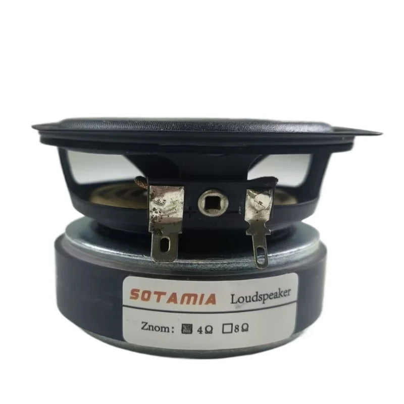 SOTAMIA 1Pcs 3 Inch Audio Full Range Speaker Audio 4 Ohm 60W DIY HIFI Music Desktop Bluetooth Speaker LoudSpeaker Bookshelf