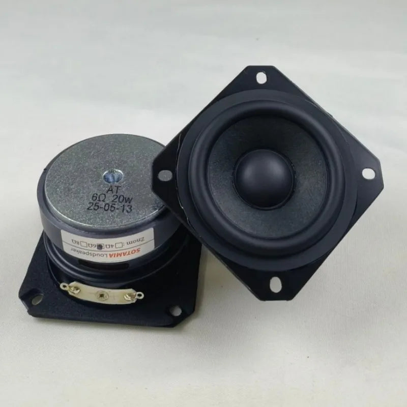 SOTAMIA 2Pcs 2.25 Inch Medium High Frequency Audio Speaker 6 Ohm 20W Sound Music Power Loudspeaker DIY Bluetooth Speaker