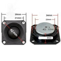 SOTAMIA 2Pcs 1.5 Inch 40mm Audio Speaker 4 Ohm 10W 20 Core Dome Tweeter Silk Film HIFI Treble Speaker DIY Audio Accessories