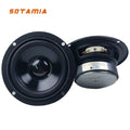 SOTAMIA 2Pcs 3 Inch Midrange Bass Speakers 4 Ohm 15W PP Cone Waterproof Bluetooth Speaker Audio Hifi Music DIY Music Loudspeaker