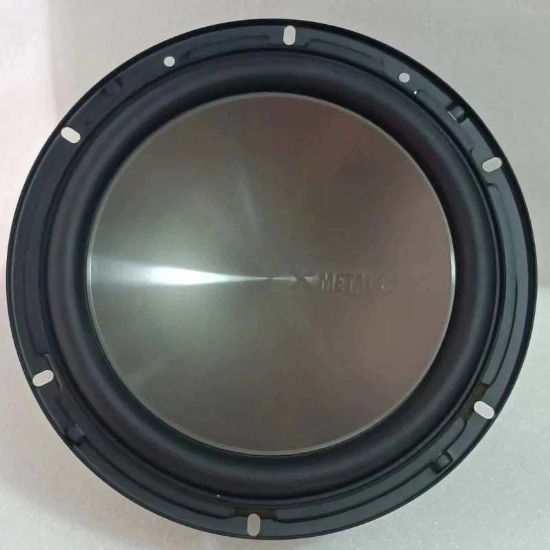 SOTAMIA 1Pcs 8 Inch Subwoofer Audio Speaker 6 Ohm 200W Long-stroke Dual-magnetic Bright Silver Super Bass Power Hifi Speaker