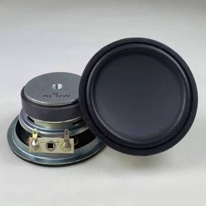 SOTAMIA 2Pcs 2.5 Inch Full Range Speaker 4 Ohm 12W Waterproof Loudspeaker External Magnetic Multimedia Audio Buluetooth Speaker