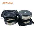 SOTAMIA 2Pcs 2 Inch Full Range Bass Audio Speaker 52mm 4 Ohm 5W Loudspeaker Multimedia Bluetooth Speaker DIY Home Music Soundbar