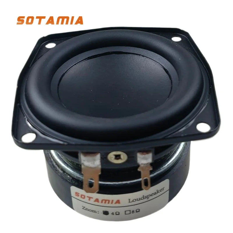 SOTAMIA 1Pcs 3 Inch Subwoofer Speaker Audio 4 Ohm 35W Supper Bass Woofer DIY Sound Music Bluetooth Speaker Bookshelf Loudspeaker