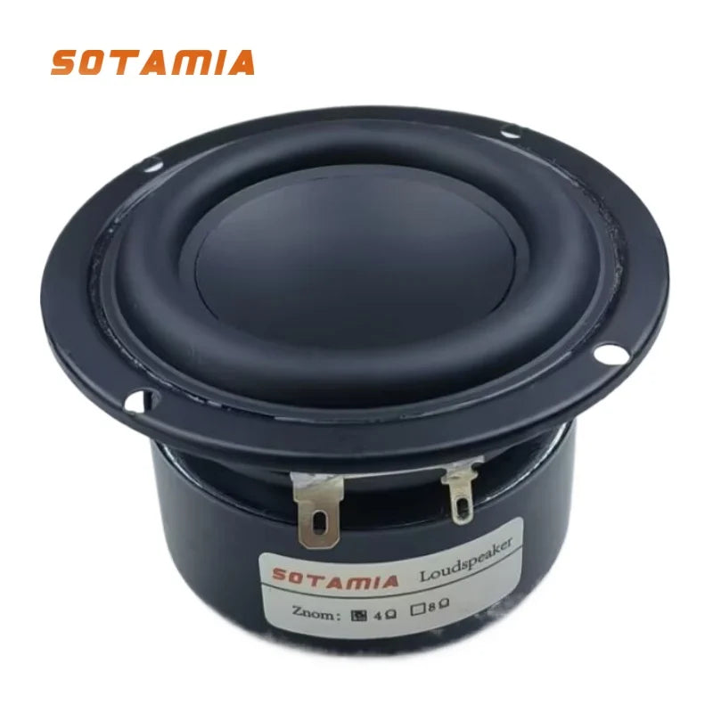 SOTAMIA 1Pcs 3 Inch Waterproof Full Range Speaker 4 Ohm 20W DIY Bluetooth Speaker Home Theater Bookshelf Hifi Music Loudspeaker