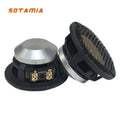 SOTAMIA 2Pcs 3.5 Inch Midrange Power Aduio Speaker 4 Ohm 30W Hifi Music Mid Frequency Three Way Audio Modification and Upgrade