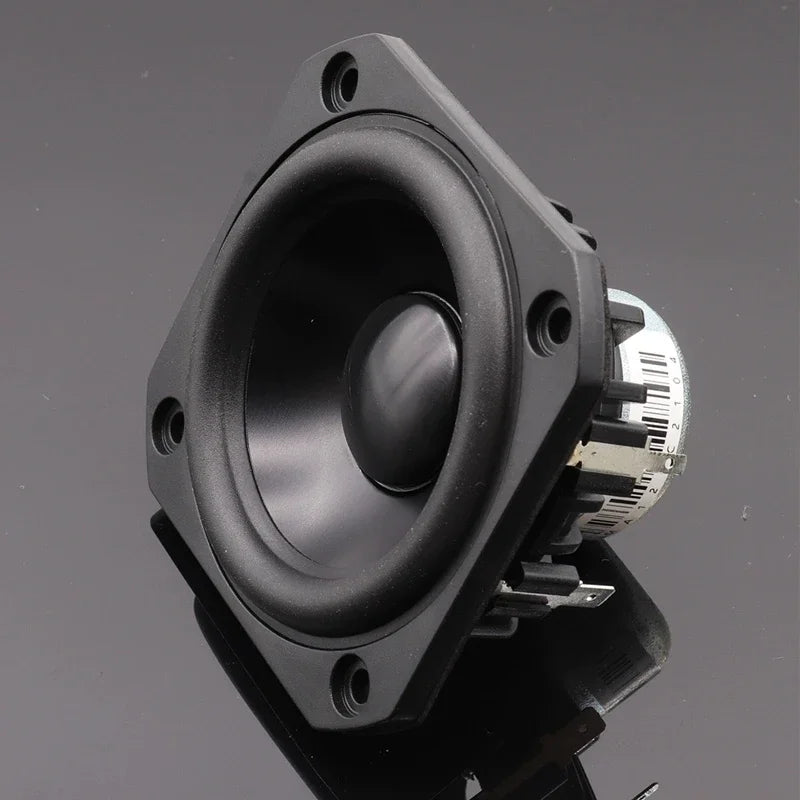 SOTAMIA 2Pcs 3 Inch Full Range Speaker 8 Ohm 25W Aluminum Basin Audio Power Loudspeaker Sound Music DIY Bluetooth Speaker