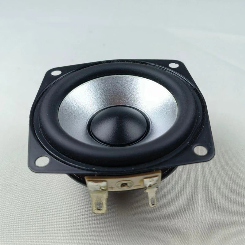 SOTAMIA 2Pcs 2.5 Inch Full Range Bass Speaker 66mm 4 Ohm 15W Amplifier Loudspeaker Rubber Edge Hifi Music DIY Bluetooth Speaker