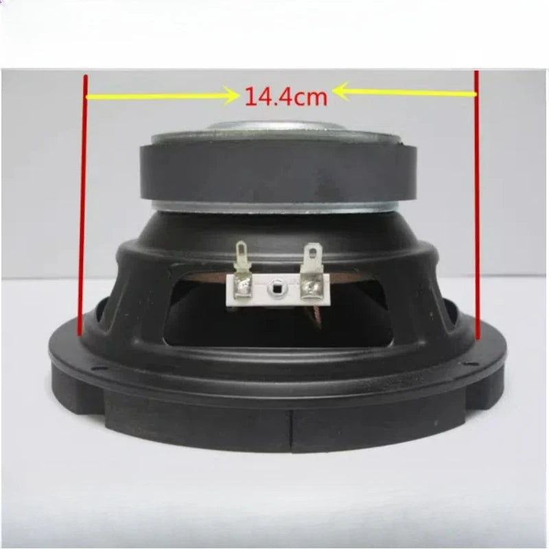 SOTAMIA 1Pcs 6.5 Inch Subwoofer 4 Ohm 200W Card Package Speaker Home Theater Smart Speaker Car Subwoofer Upgrade Modification