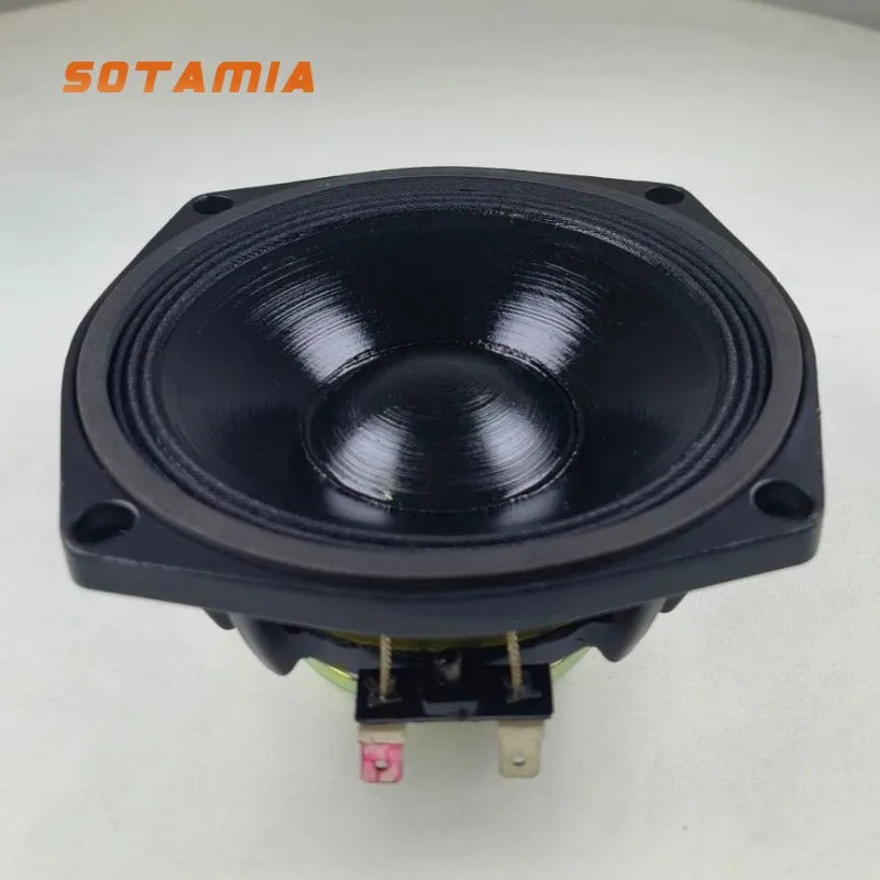 SOTAMIA 1Pcs 120W 5 Inch Midrange Speaker Audio 8 Ohm 38 Core Aluminum Frame HIFI Music Loudspeaker Cloth Edge Bookshelf Speaker