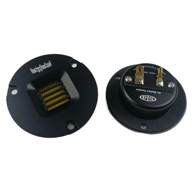 SOTAMIA 2Pcs 68mm Ribbon Tweeter Audio Speaker Aluminum Alloy Pneumatic Tweeter 8 Ohm 15W  Haier Type Air Motion Treble Speaker