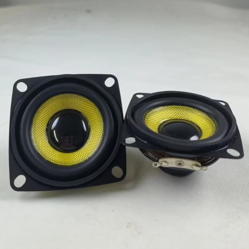 SOTAMIA 2Pcs 2 Inch 52mm Mini Audio Full Range Speaker 4 Ohm 5W 16 Core Glass Fiber Waterproof Loudspeaker DIY Bluetooth Speaker