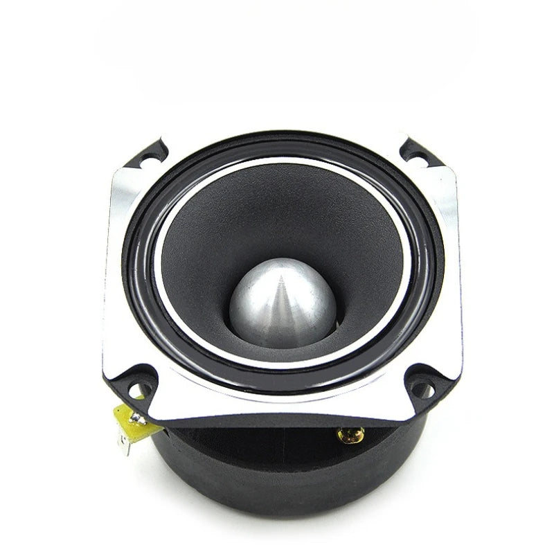 SOTAMIA 1PCS Aluminum Tweeter Full Range Speaker 4 Ohm 80 Watt Thickened Rear Basin Frame High Temperature Resistant Speaker