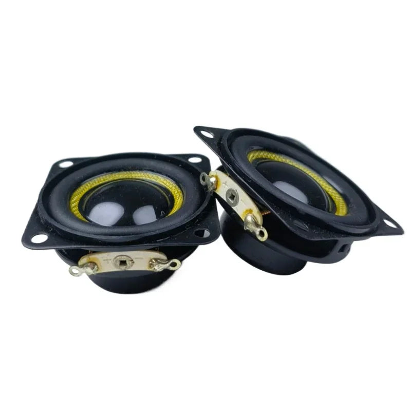 SOTAMIA 2Pcs 40mm Full Range Speaker Audio Glass Fiber Mini Audio Speaker 4 Ohm 5W Waterproof Loudspeaker Altavoz Bluetooth