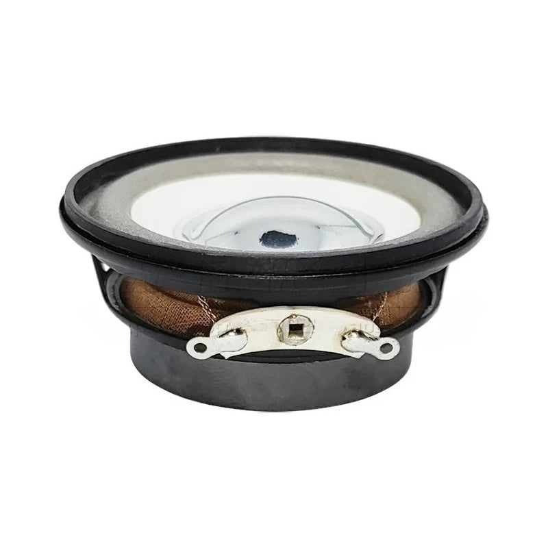 SOTAMIA 2Pcs 50mm Audio Portable Full Range Speaker 4 Ohm 3W External Magnetic White Basin Silver Hat Sound Speaker Loudspeaker