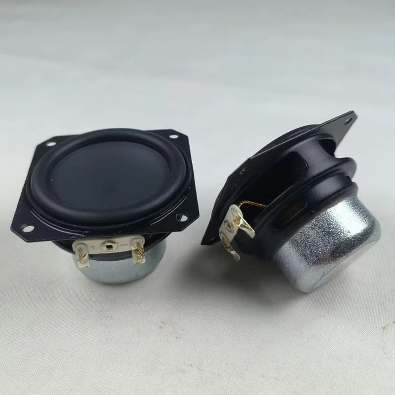 SOTAMIA 2Pcs 45mm Full Range Speaker 4 Ohm 12W Rubber Edge Waterproof Audio Power Speaker DIY Outdoor Music Bluetooth Speaker