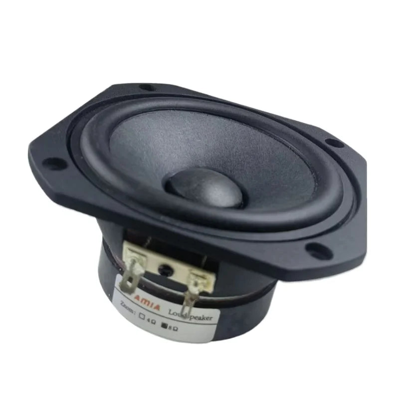 SOTAMIA 1Pcs 4 Inch Mid Range Bass Audio Speaker 8 Ohm 20-80W Woofer DIY Bluetooth Speaker Loudspeaker Aluminum Frame Bookshelf