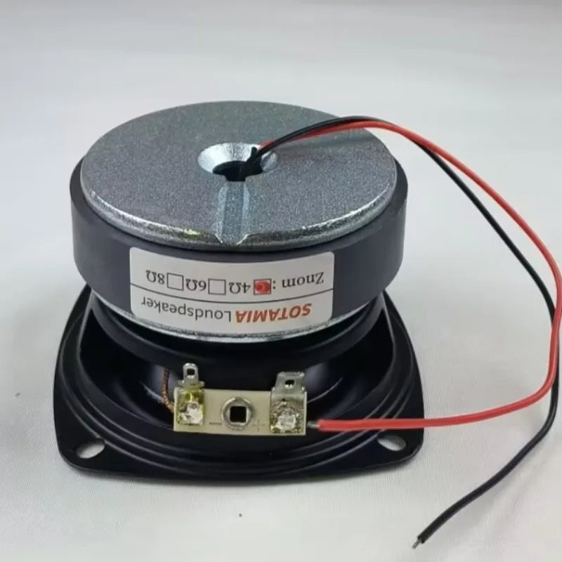 SOTAMIA 1PCS 3 Inch Coaxial Audio Speaker 4 8 Ohm 15W 25 Core Hifi Music Power Loudspeaker Aluminum Film Tweeter Sound Bar