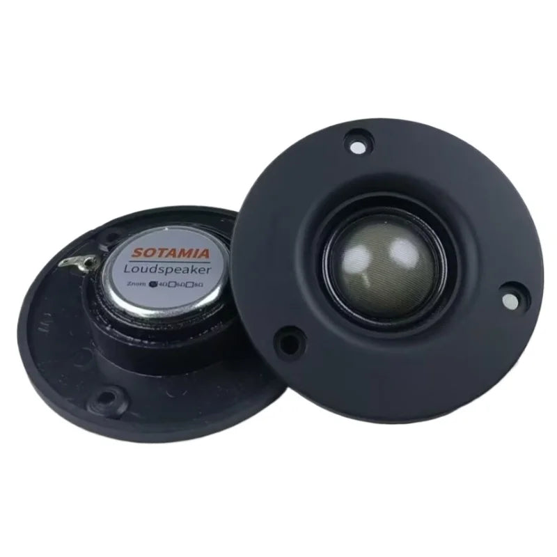 SOTAMIA 2Pcs 3 Inch Tweeter Audio Speaker 4 Ohm 30W Silk Film Treble Power Speaker Hifi Music Home Theater Sound Loudspeaker