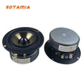 SOTAMIA 2Pcs 3 Inch Full Range Speaker 4 Ohm 20W Bookshelf Audio DIY Home Theater Hifi Music Bluetooth Speaker Live Sound Card