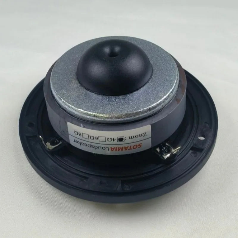 SOTAMIA 1Pcs 4 Inch HIFI Mid-tweeter 4 Ohm 50W Silk Film High Frequency Unit Treble Speaker DIY Bookshelf Speaker Story Machine