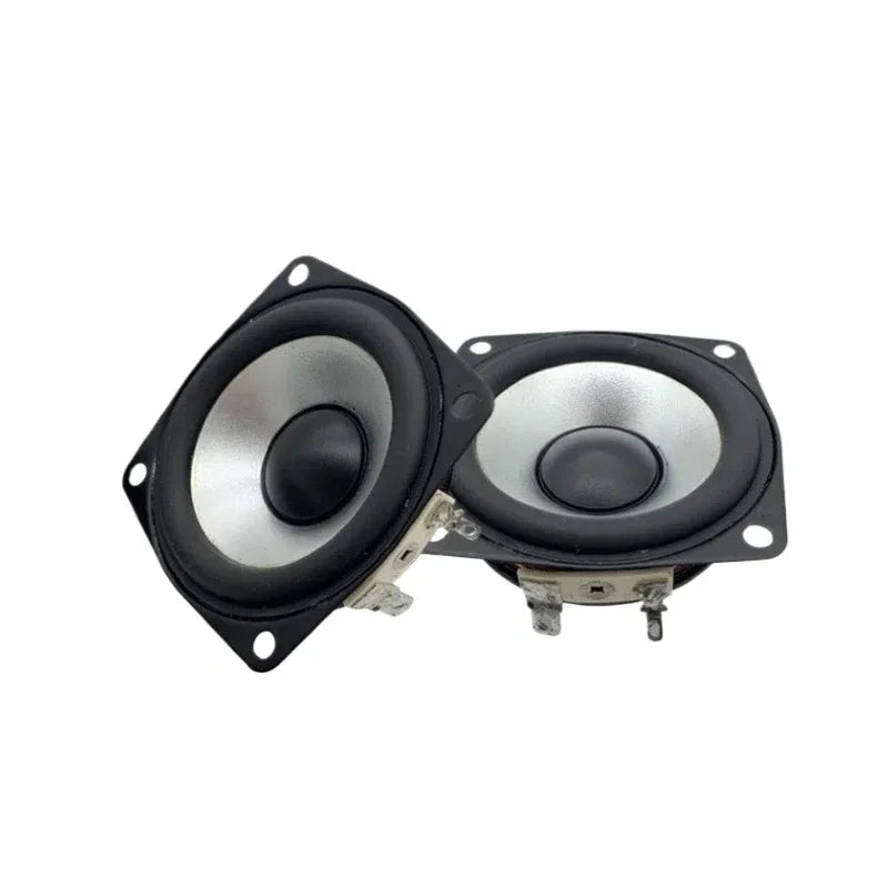 SOTAMIA 2Pcs 2.5 Inch Full Range Speaker 66mm 4 Ohm 15W Sound Amplifier Speaker Bass Rubber Edge Home Theater HIFI Loudspeaker