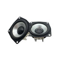 SOTAMIA 2Pcs 2.5 Inch Full Range Speaker 66mm 4 Ohm 15W Sound Amplifier Speaker Bass Rubber Edge Home Theater HIFI Loudspeaker
