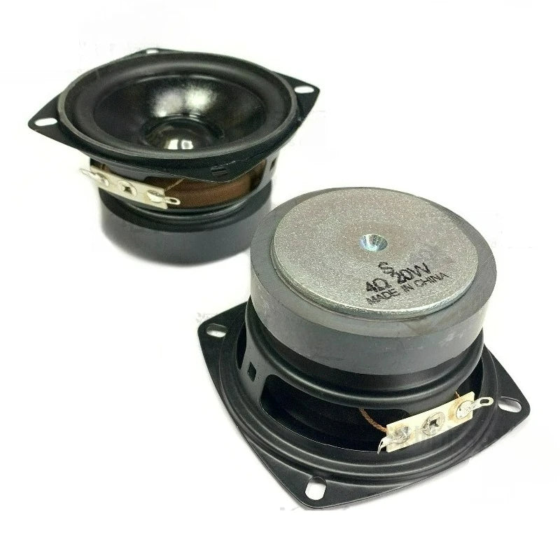 SOTAMIA 2Pcs 3 Inch Full Range Power Speaker 4Ohm 20W Hifi Music Multimedia Waterproof Loudspeaker DIY Outdoor Bluetooth Speaker
