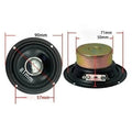 SOTAMIA 2Pcs 3 Inch Full Reange Speaker 90mm 4 Ohm 15W Sound Music Speaker Hifi Stereo Loudspeaker Audio 4R DIY Power Amplifier