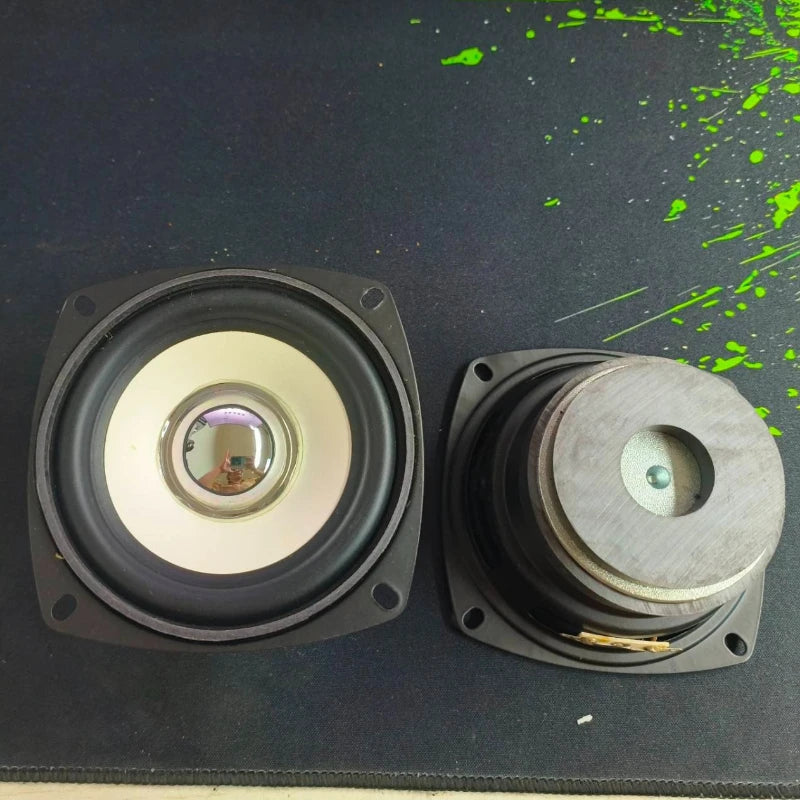 SOTAMIA 2Pcs 4 Inch Full Range Power Speaker Paper Cone 6 Ohm 15W DIY Hifi Music Multimedia Pc Speaker Home Theater Loudspeaker