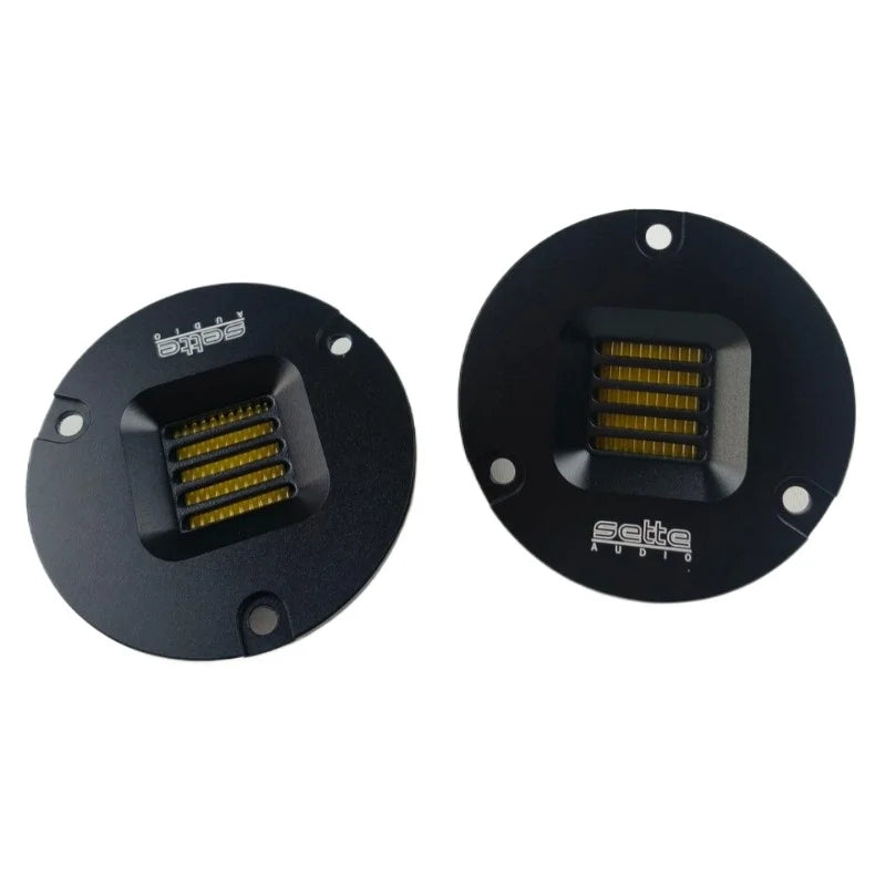 SOTAMIA 2Pcs 68mm Ribbon Tweeter Audio Speaker Aluminum Alloy Pneumatic Tweeter 8 Ohm 15W  Haier Type Air Motion Treble Speaker