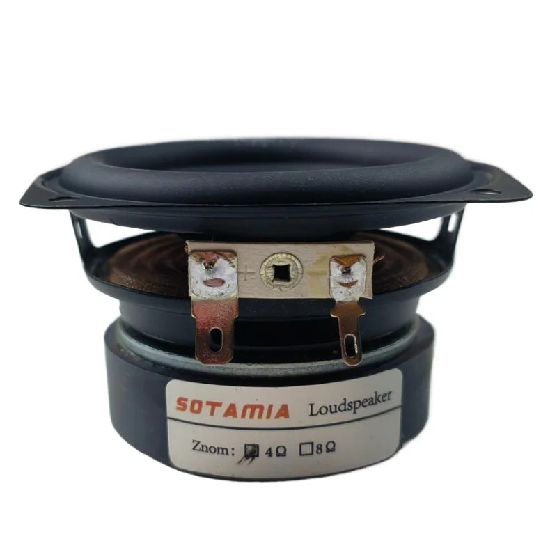 SOTAMIA 1Pcs 3 Inch Subwoofer Speaker Hifi Home Music Audio 4 Ohm 15W Sound Bass Speaker DIY Home Theater Woofer Loudspeaker