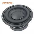 SOTAMIA 1Pcs 4.5 Inch High-fidelity Mid-subwoofer 115mm Round 4 Ohm 25W Bass Speaker Home Theater External Magnetic Speaker