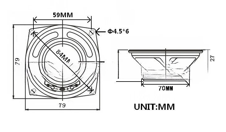 SOTAMIA 1PCS 3 Inch Coaxial Audio Speaker 4 8 Ohm 15W 25 Core Hifi Music Power Loudspeaker Aluminum Film Tweeter Sound Bar