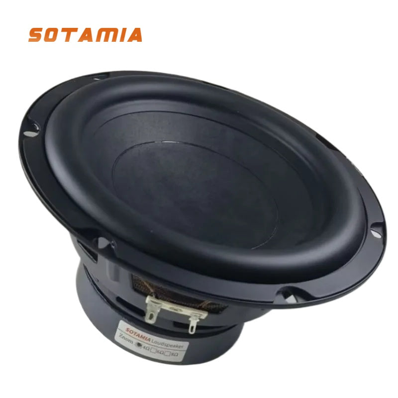 SOTAMIA 1Pcs 8 Inch Subwoofer Speaker 4 Ohm 100W Low Frequency Woofer Audio Hifi Music Home Theater Bookshelf Power Louspeaker